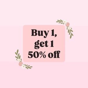 ✨BOGO 50% OFF✨